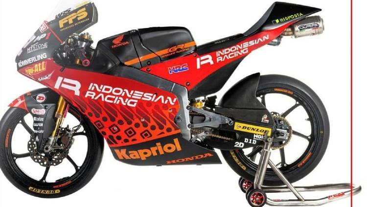 Nuansa batik di livery terbaru Indonesian Racing Team Gresini Moto3 untuk Moto3 2021 - INDOSPORT