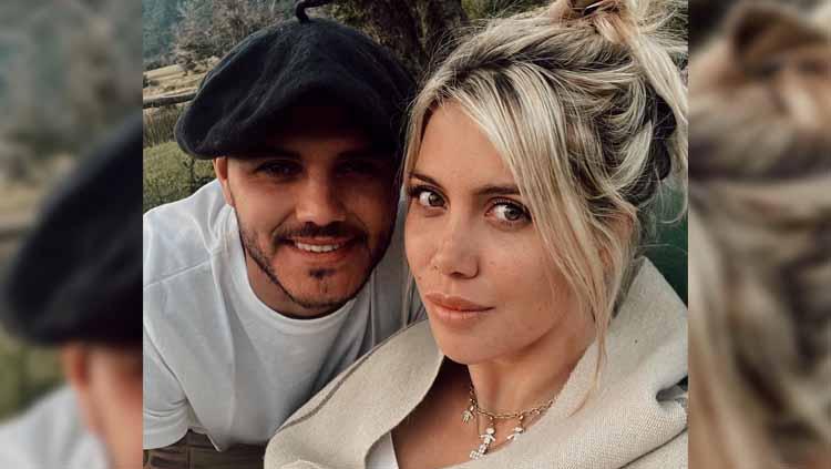 Wanda Nara dan Mauro Icardi . Copyright: Instagram/@Wanda_Icardi