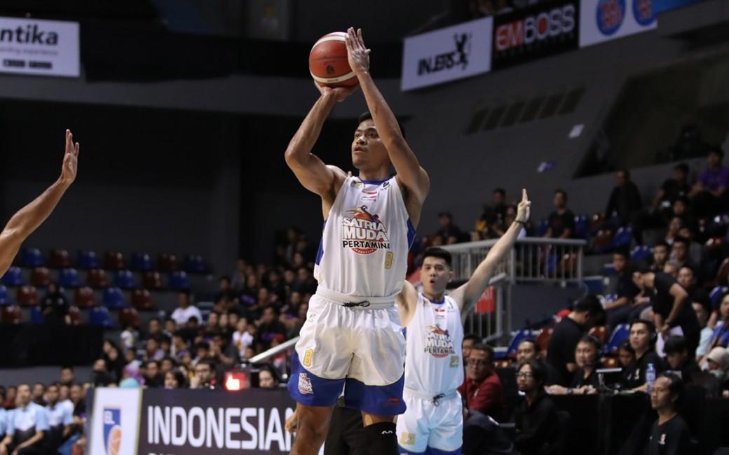 Pebasket yang juga anggota Timnas Indonesia, Sandy Ibrahim.