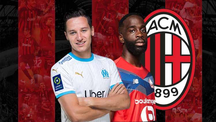 Jonathan Ikone vs Florian Thauvin, mana gelandang sayap Eropa yang paling pas untuk memperkuat AC Milan di bursa transfer musim panas nanti? - INDOSPORT