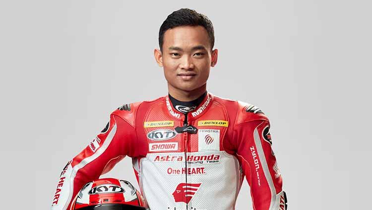 Pembalap Astra Honda Racing Team, Rheza Danica. - INDOSPORT