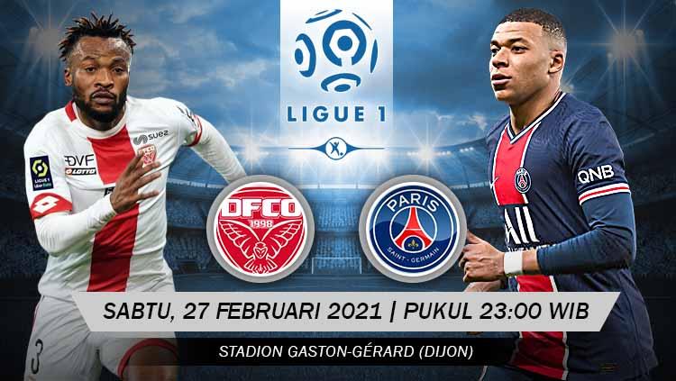 Pertandingan Dijon FCO vs Paris Saint-Germain (Ligue 1). - INDOSPORT