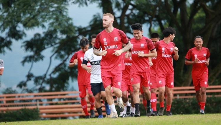 Jacob Scott Pepper menjadi satu-satunya pemain asing dalam TC Madura United.