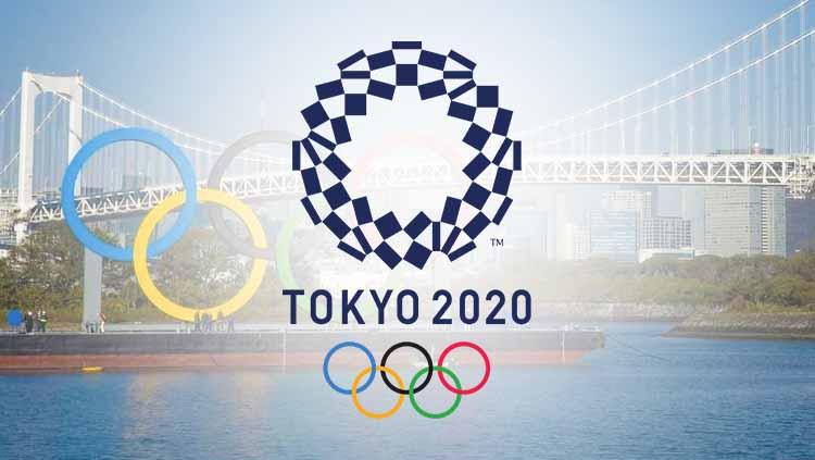 Logo Olimpiade Tokyo 2020. - INDOSPORT