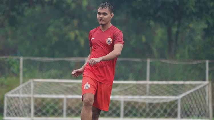 Latihan perdana persija jakarta di por sawangan, senin (01/03/21). Copyright: Khairul Imam/Persija