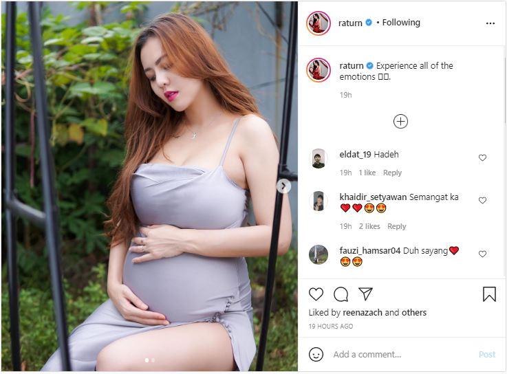 Ratu Rizky Nabila melakukan maternity shoot Copyright: instagram.com/raturn