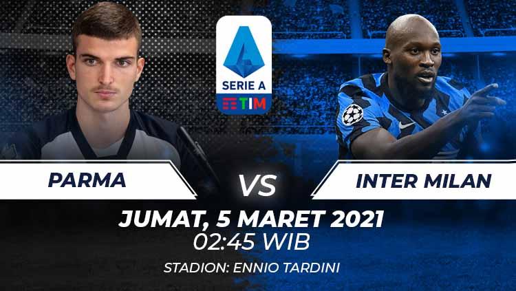 Prediksi pertandingan Serie A Liga Italia antara Parma vs Inter Milan. - INDOSPORT
