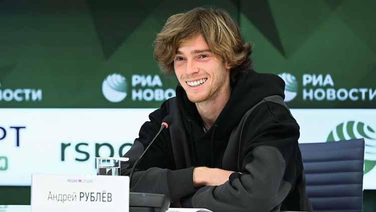 Petenis Rusia, Andrey Rublev. - INDOSPORT