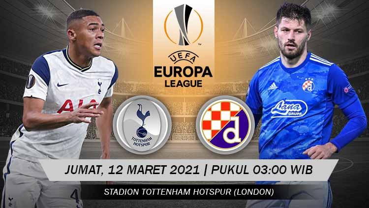 Pertandingan Tottenham Hotspur vs Dinamo Zagreb (Liga Europa). - INDOSPORT