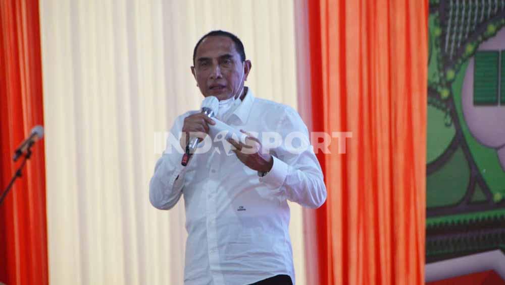 Edy Rahmayadi buka suara soal laporan Nazaruddin Dek Gam terhadap Arya Sinulingga ke Bareskrim Porli.