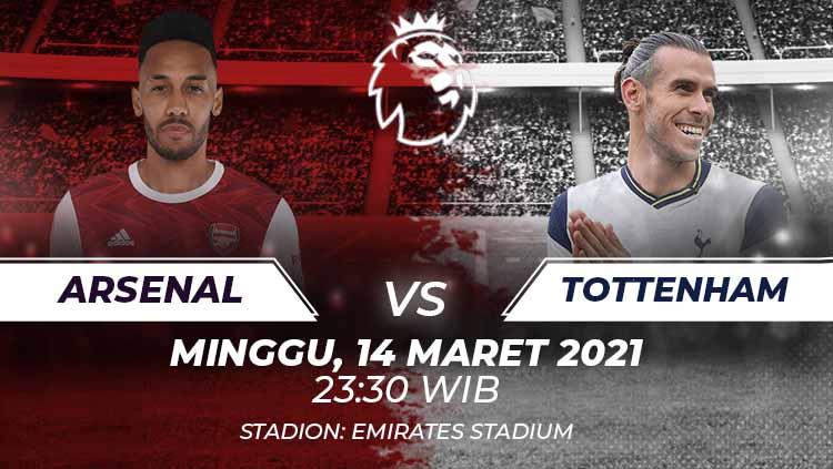 Berikut 4 alasan Tottenham Hotspur akan meraih kemenangan atas Arsenal di Derby London Utara di lanjutan Liga Inggris, Minggu (14/03/21) malam WIB.