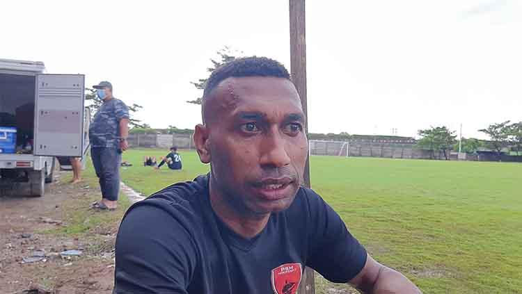 Penyerang baru PSM Makassar, Patrich Wanggai.