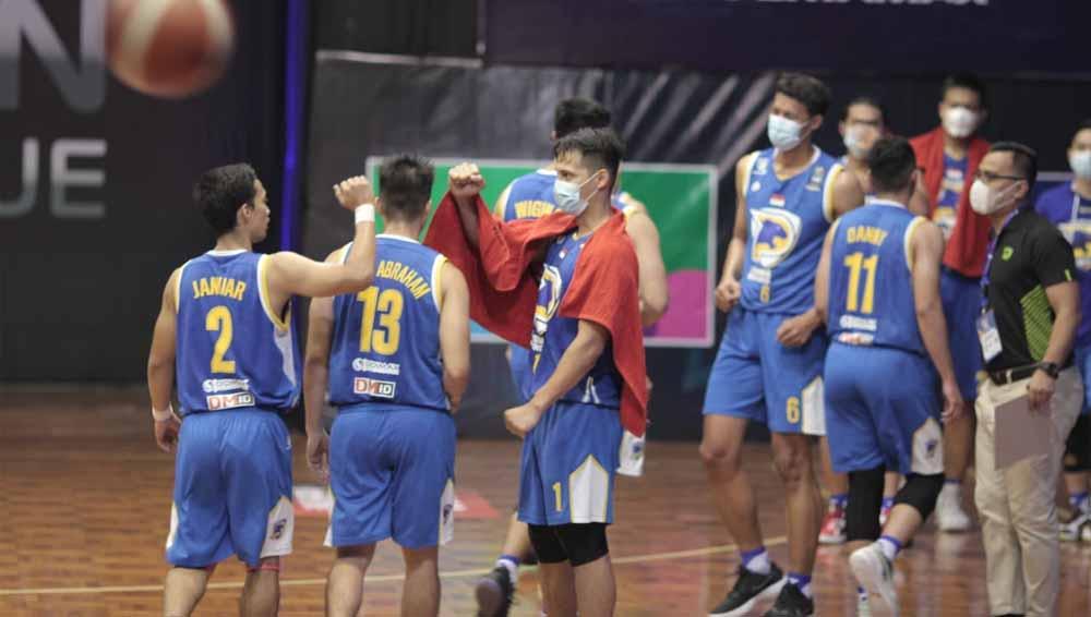 Tim Prawira Bandung saat tampil di IBL 2021.