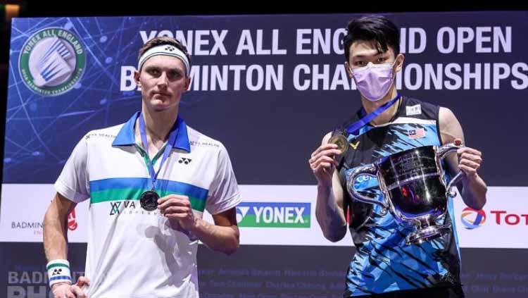 Viktor Axelsen berhasil revans dari Lee Zii Jia di perempat final Denmark Open 2021 - INDOSPORT