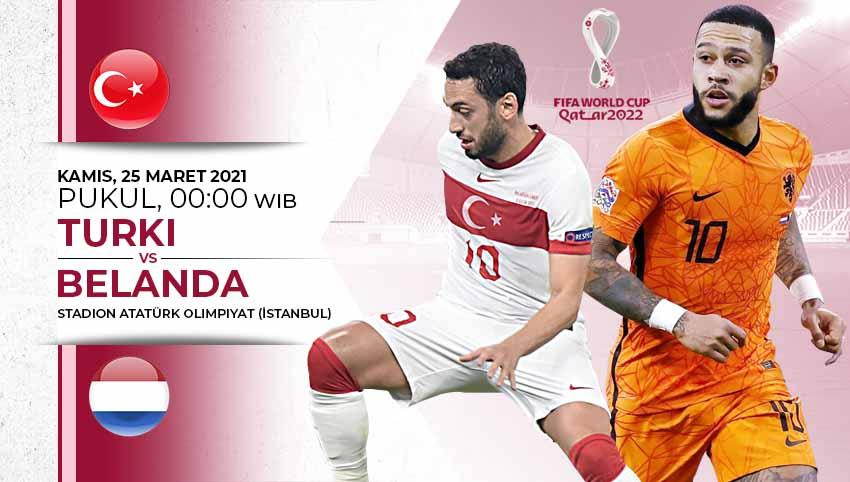 Pertandingan Turki vs Belanda (Kualifikasi PD Eropa).