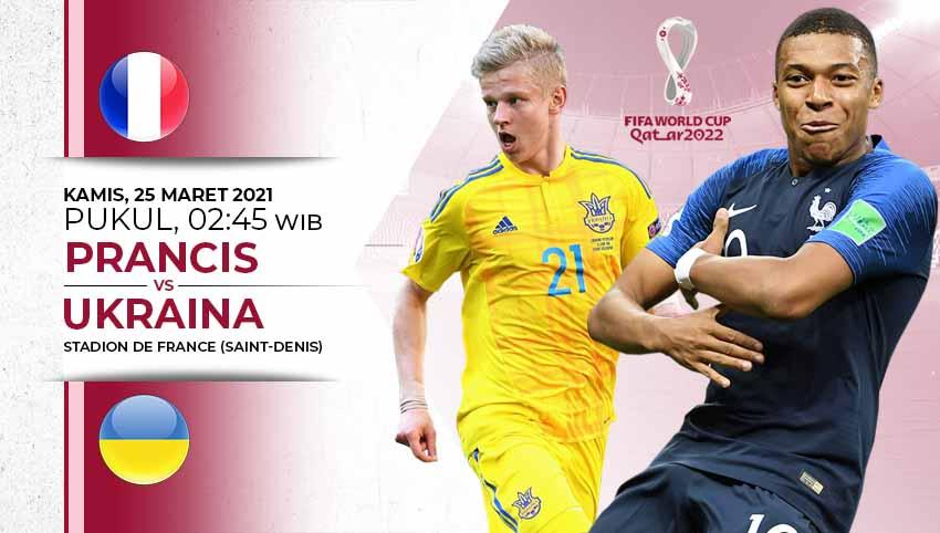 Pertandingan Prancis vs Ukraina (Kualifikasi PD Eropa).
