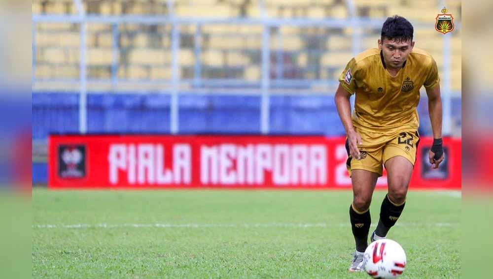 Laga Bhayangkara Solo FC vs Borneo FC di Piala Menpora 2021.