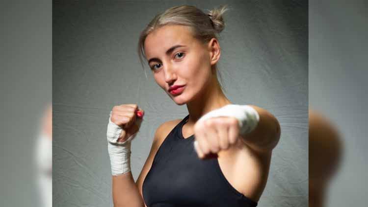 Olga Gurova, petinju wanita asal Rusia. - INDOSPORT