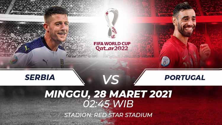 Prediksi Pertandingan Kualifikasi Piala Dunia 2022 Serbia Vs Portugal Indosport