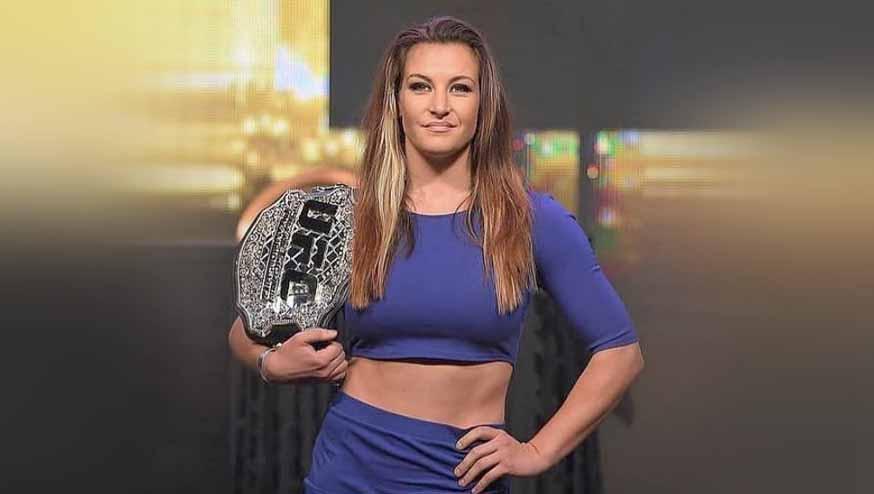 Mantan ratu UFC, Miesha Tate meminta maaf setelah mengejek para petarung wanita yang memilih untuk bergabung dengan situs dewasa. - INDOSPORT