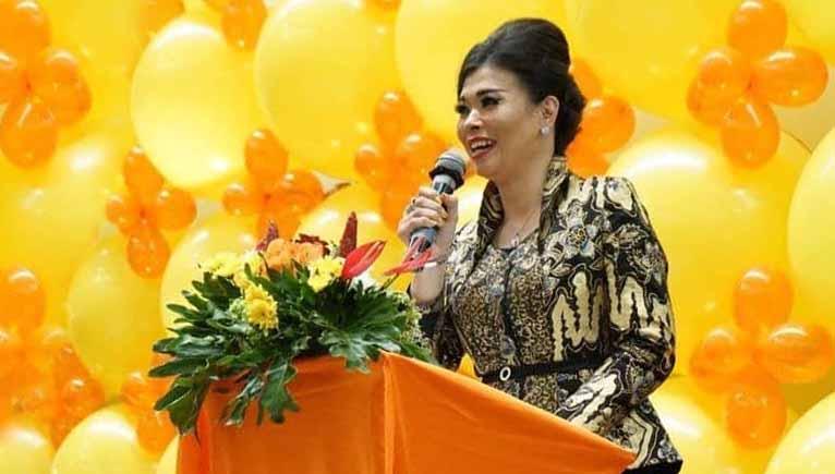 Milasari Kusumo Anggraini, ketua Federasi Tinju Indonesia. - INDOSPORT
