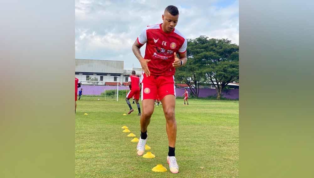 Pemain asing Persiraja di Piala Menpora 2021, Gabriel do Carmo. - INDOSPORT