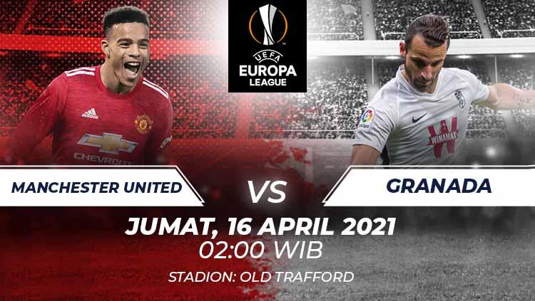Berikut prediksi untuk pertandingan leg kedua perempat final Liga Europa antara Manchester United vs Granada, Jumat (16/04/21) pukul 02.00 WIB.