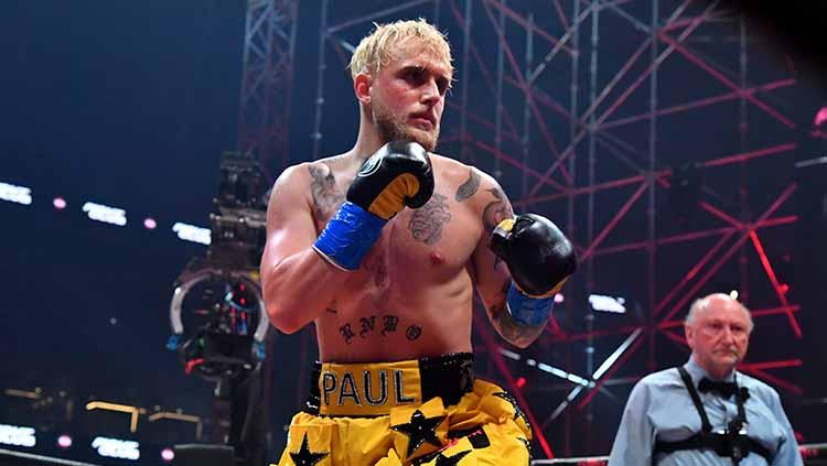 YouTuber Jake Paul saat naik ring tinju
