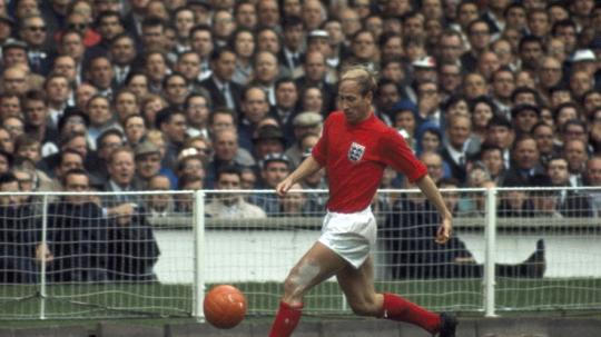 Legenda timnas Inggris dan Manchester United, Sir Bobby Charlton.