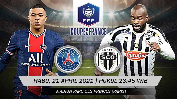 Ini prediksi pertandingan Coupe de France Paris Saint-Germain vs Angers SCO. - INDOSPORT
