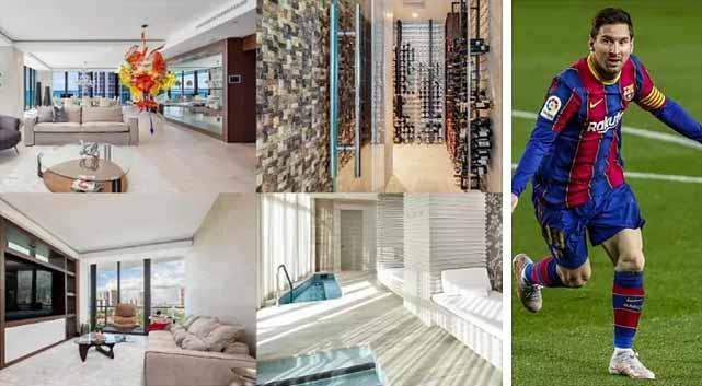 Apartemen anyar Lionel Messi. Copyright: marca