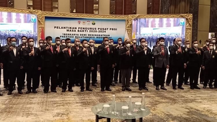 Pelantikan PP PBSI Periode 2020-2024.