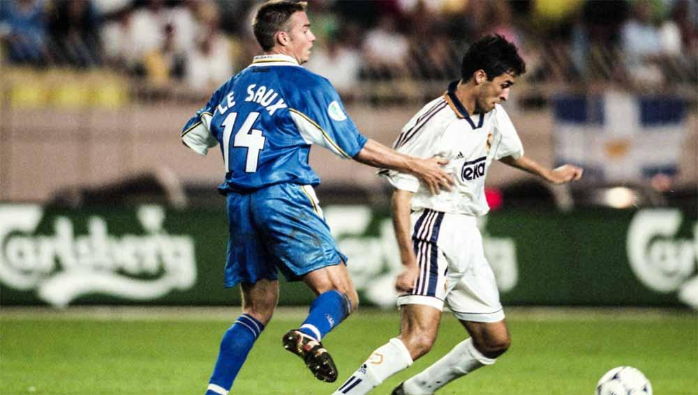 Laga Chelsea vs Real Madrid di Piala Super Eropa 1998.
