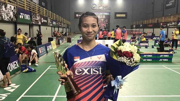 Pebulutangkis putri potensial dari Indonesia, Putri Larasati.