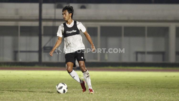 Pemain Timnas Indonesia asal klub Persebaya Surabaya, Ady Setiawan.