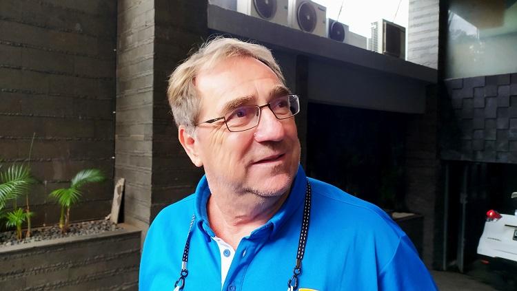 Pelatih Persib Bandung, Robert Rene Alberts, ditemui di Graha Persib, Jalan Sulanjana, Kota Bandung, Sabtu (22/05/21).