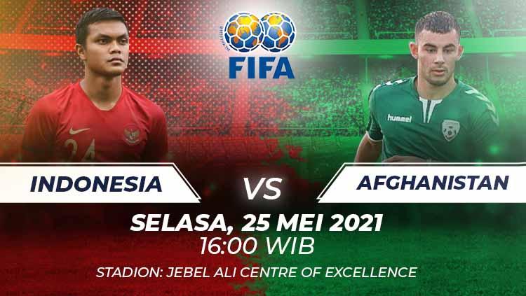 Prediksi Indonesia vs Afghanistan. - INDOSPORT