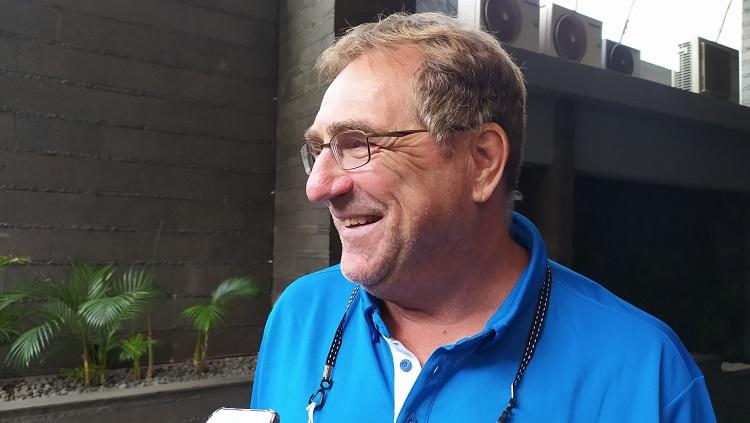 Pelatih Persib, Robert Rene Alberts, ditemui di Graha Persib, Jalan Sulanjana, Kota Bandung, Sabtu (22/05/21).