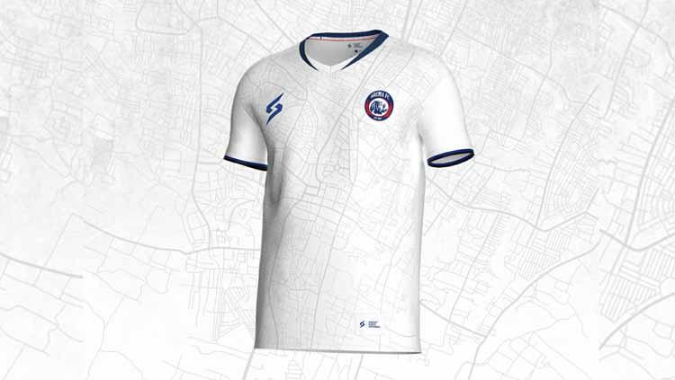 Arema FC memperkenalkan jersey away untuk Liga 1 2021