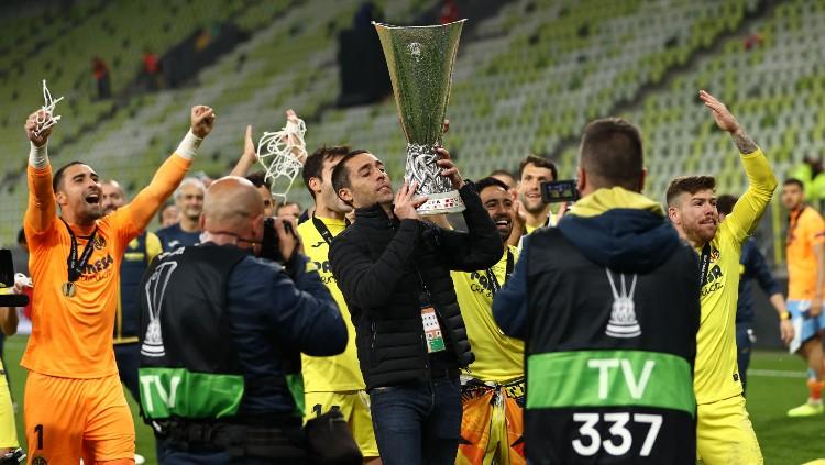 Eks pemain dan legenda Villarreal, Bruno Soriano. Copyright: twitter.com/EuropaLeague