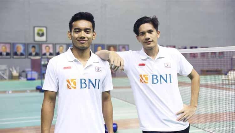 Sukses menjuarai Badminton Asia Championship (BAC) 2022, Pramudya Kusumawardana tulis pesan mengharukan mengenang mendiang ayahnya. - INDOSPORT