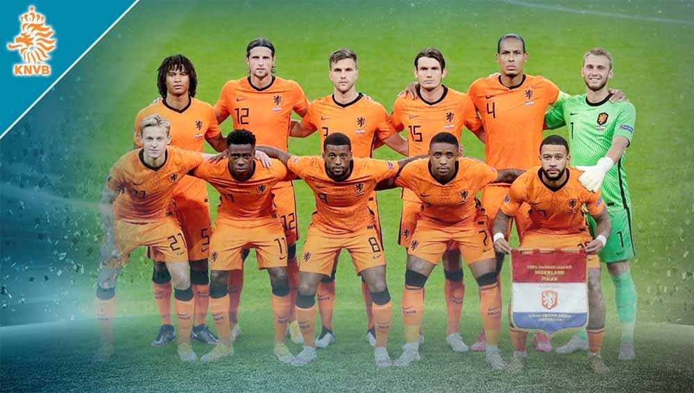 Timnas Belanda di Euro 2020.
