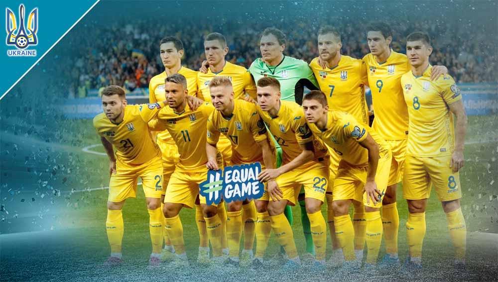 Timnas Ukraina di Euro 2020.
