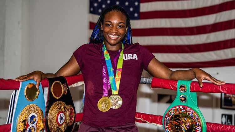 Ratu tinju, Claressa Shields. - INDOSPORT