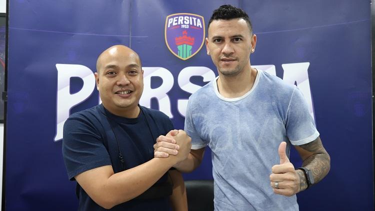 Alex Goncalves resmi berlabuh ke Persita Tangerang. - INDOSPORT