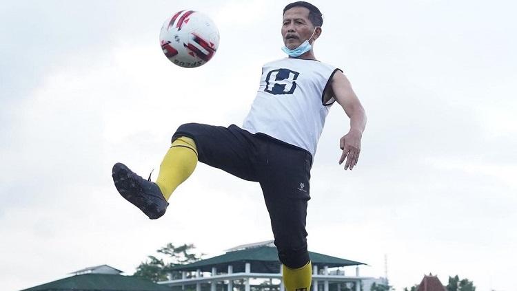 Pelatih Barito Putera, Djajang Nurdjaman.