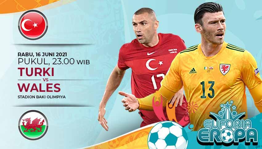 Pertandingan antara Turki vs Wales (Euforia Eropa 2020)
