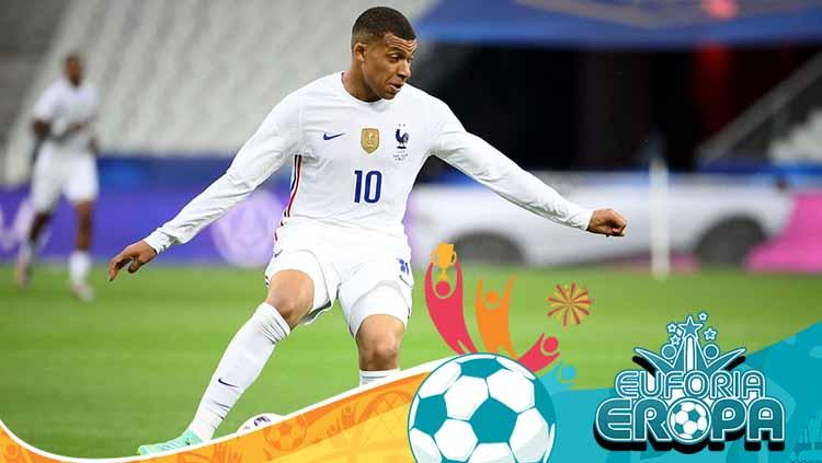 Kylian Mbappe, pemain Timnas Prancis bisa saja menjelma jadi Cristiano Ronaldo di laga Euro 2020 kontra Portugal.