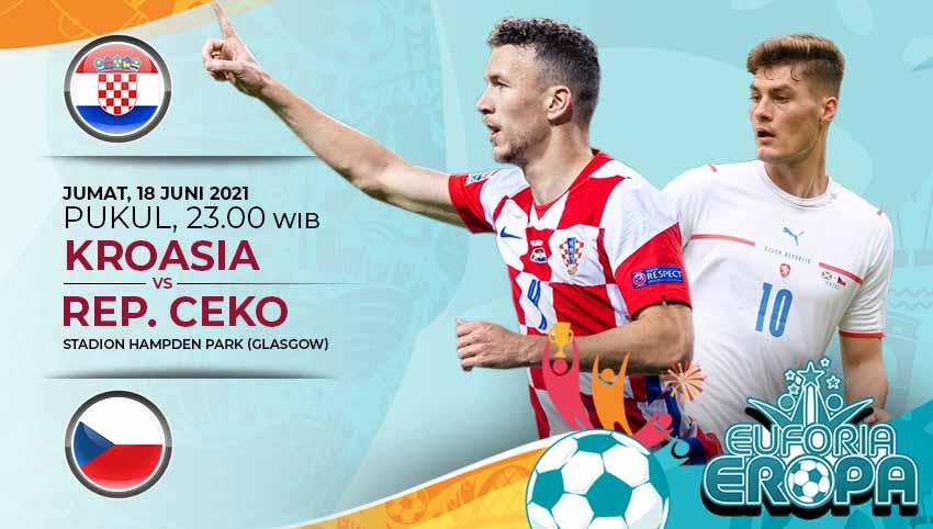 Pertandingan antara Kroasia vs Rep Ceko (Euforia Eropa 2020). - INDOSPORT