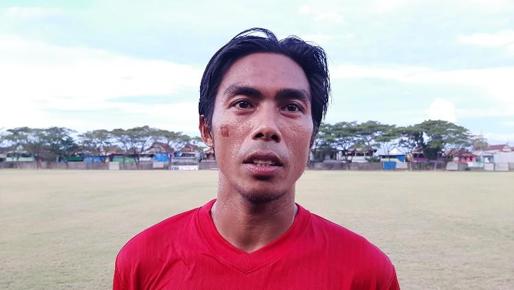 Bek klub Liga 1 PSM Makassar, Erwin Gutawa. - INDOSPORT